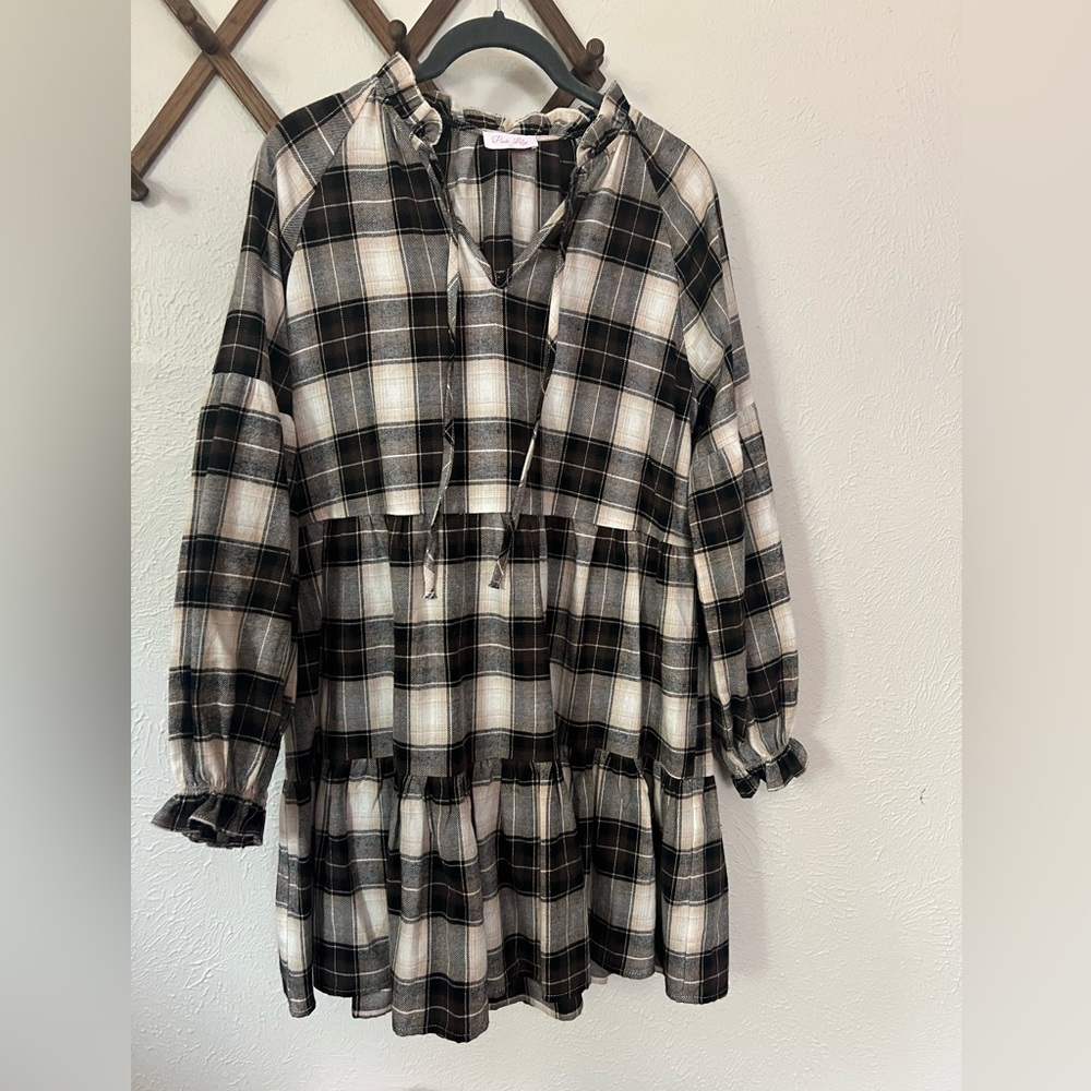 Plaid dress
